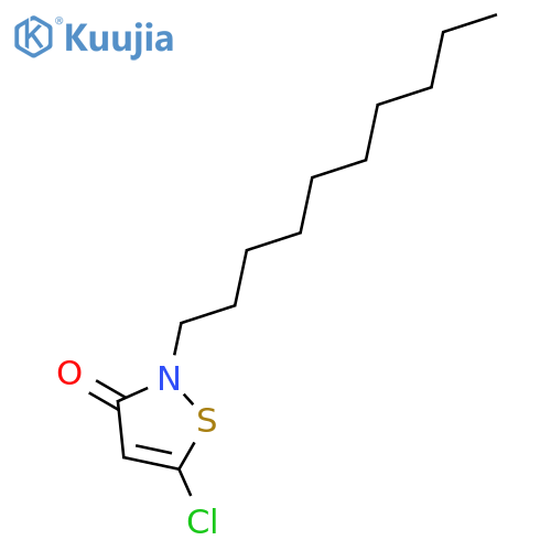 3(2H)-Isothiazolone, 5-chloro-2-decyl- structure