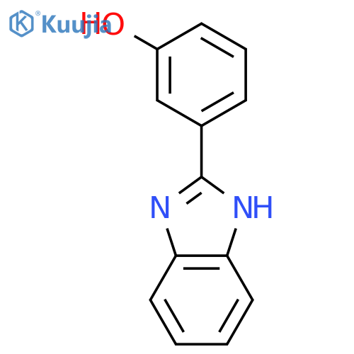 Phenol, 3-(1H-benzimidazol-2-yl)- structure