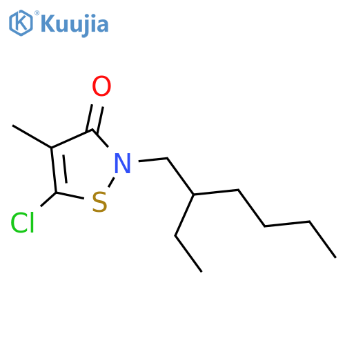 3(2H)-ISOTHIAZOLONE, 5-CHLORO-2-(2-ETHYLHEXYL)-4-METHYL- structure