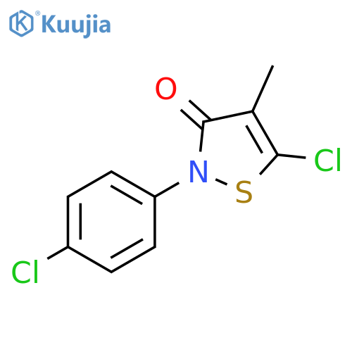 3(2H)-Isothiazolone, 5-chloro-2-(4-chlorophenyl)-4-methyl- structure