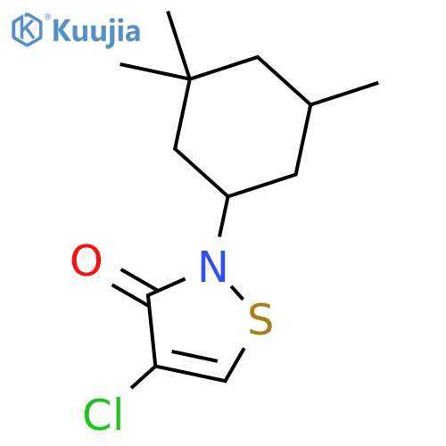 3(2H)-Isothiazolone, 4-chloro-2-(3,3,5-trimethylcyclohexyl)- structure