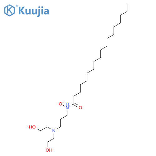 N-[3-[bis(2-hydroxyethyl)amino]propyl]stearamide N-oxide structure
