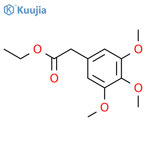 Benzeneacetic acid,3,4,5-trimethoxy-, ethyl ester structure