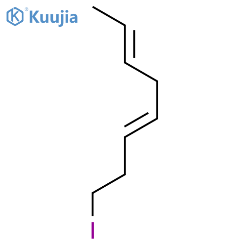 2,5-OCTADIENE, 8-IODO-, (E,E)- structure