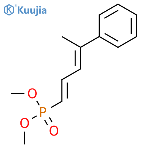 PHOSPHONIC ACID, (4-PHENYL-1,3-PENTADIENYL)-, DIMETHYL ESTER structure