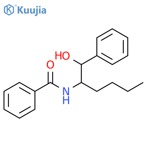 Benzamide, N-[1-(hydroxyphenylmethyl)pentyl]- structure