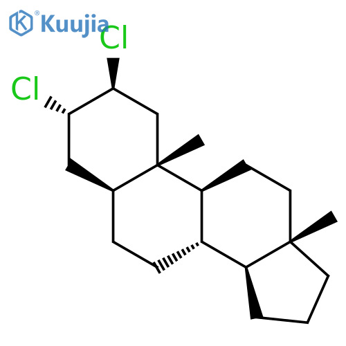 Androstane, 2,3-dichloro-, (2b,3a,5a)- structure