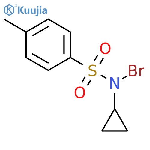 Benzenesulfonamide, N-bromo-N-cyclopropyl-4-methyl- structure