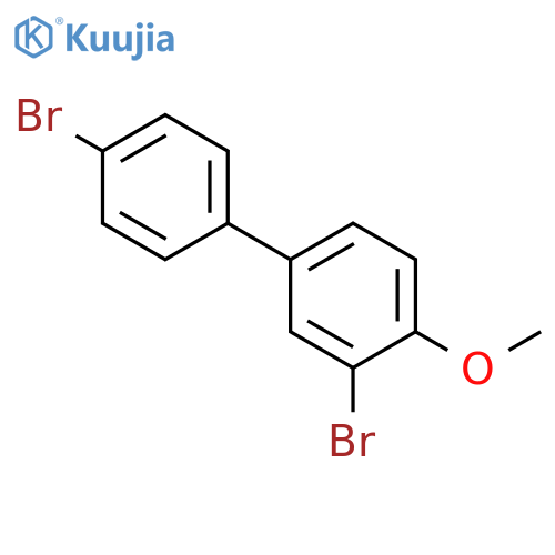 1,1'-Biphenyl, 3,4'-dibromo-4-methoxy- structure