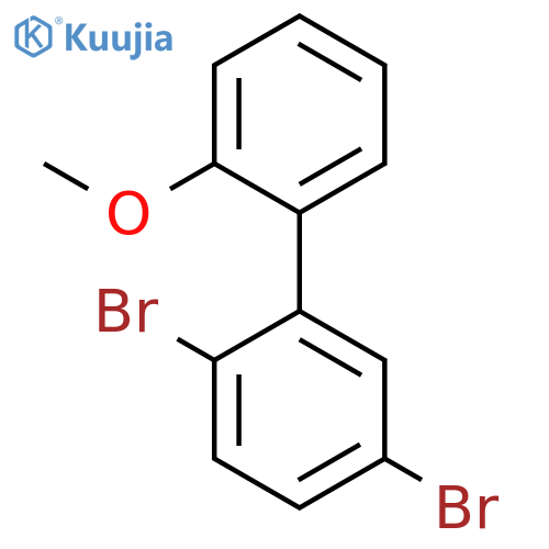 1,1'-BIPHENYL, 2,5-DIBROMO-2'-METHOXY- structure