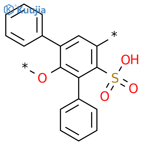 Poly[oxy(4'-sulfo[1,1':3',1''-terphenyl]-2',5'-diyl)] structure