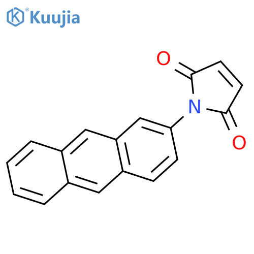 1H-PYRROLE-2,5-DIONE, 1-(2-ANTHRACENYL)- structure