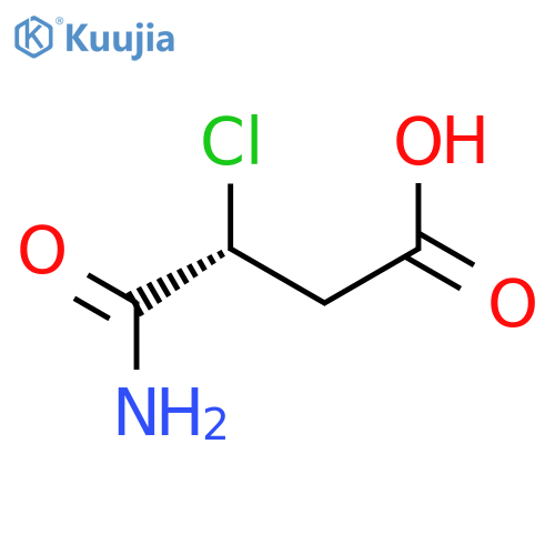 Butanoic acid, 4-amino-3-chloro-4-oxo-, (R)- structure