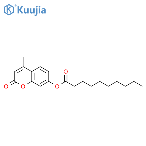 4-Methylumbelliferyl Decanoate structure