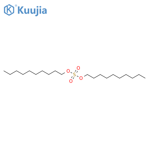Sulfuric acid, didecyl ester structure