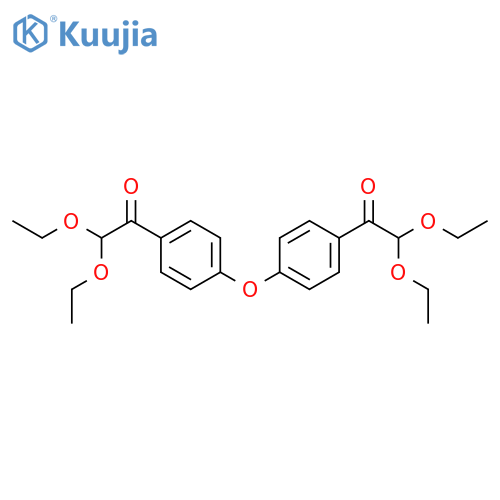 Ethanone, 1,1'-(oxydi-4,1-phenylene)bis[2,2-diethoxy- structure