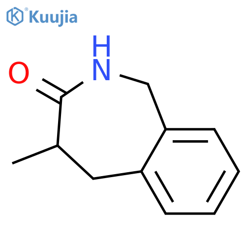 3H-2-Benzazepin-3-one, 1,2,4,5-tetrahydro-4-methyl- structure