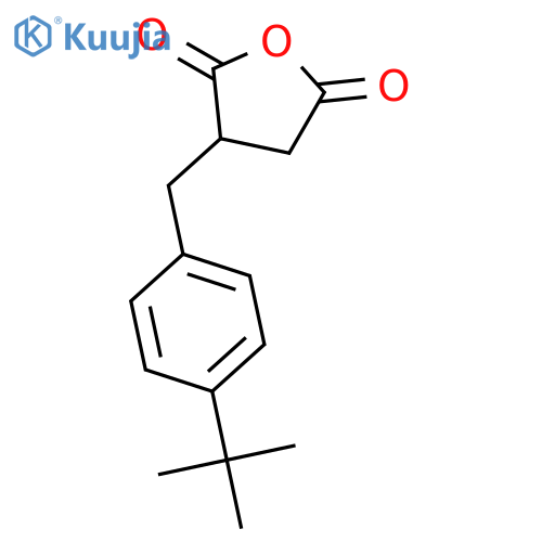 2,5-Furandione, 3-[[4-(1,1-dimethylethyl)phenyl]methyl]dihydro- structure