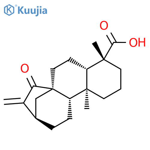 (ent-15beta)-15-Ketone-15-Hydroxy-16-kauren-19-oic acid structure