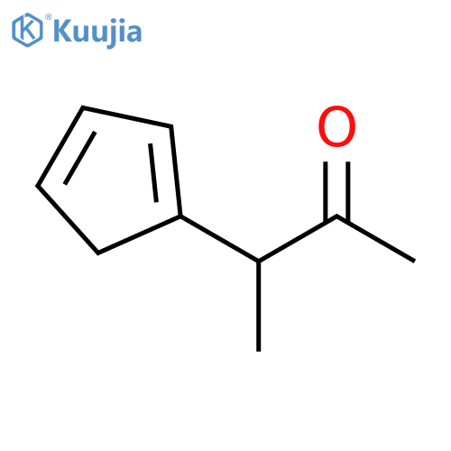 2-Butanone, 3-(1,3-cyclopentadien-1-yl)- (9CI) structure