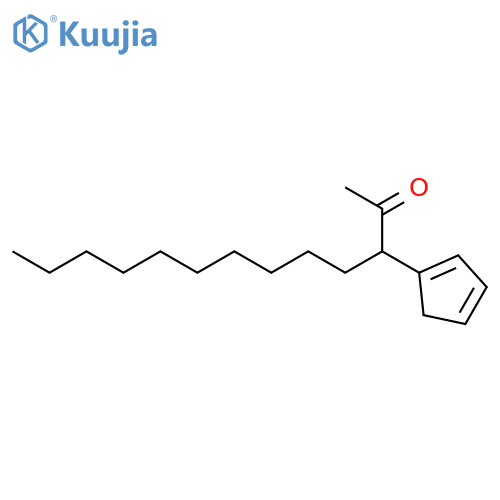 2-TRIDECANONE, 3-(1,3-CYCLOPENTADIEN-1-YL)- structure