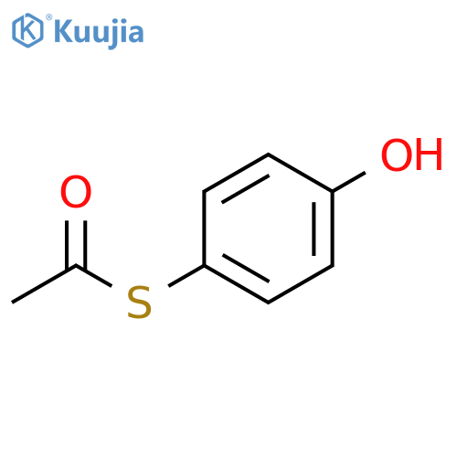 Ethanethioic acid, S-(4-hydroxyphenyl) ester structure