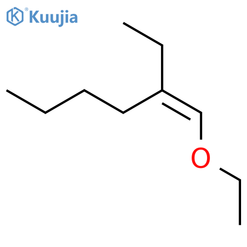 Heptane, 3-(ethoxymethylene)-, (Z)- structure