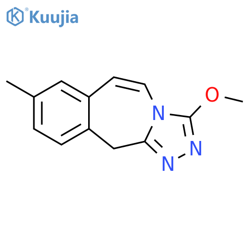 11H-1,2,4-Triazolo[3,4-b][3]benzazepine, 3-methoxy-8-methyl- structure