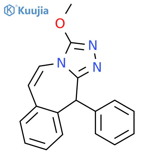 11H-1,2,4-Triazolo[3,4-b][3]benzazepine, 3-methoxy-11-phenyl- structure