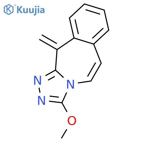 11H-1,2,4-Triazolo[3,4-b][3]benzazepine, 3-methoxy-11-methylene- structure