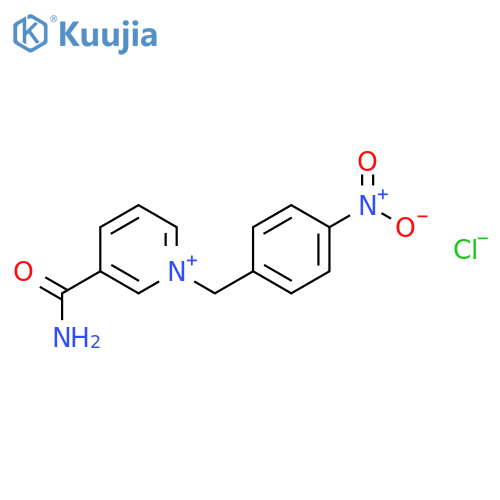 1-(4-Nitrophenyl)MethylPyridin-1-Ium-3-Carboxamide Chloride structure