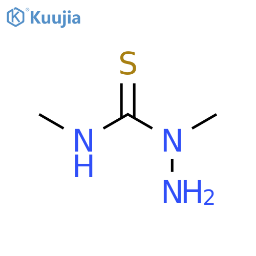 3-amino-1,3-dimethylthiourea structure