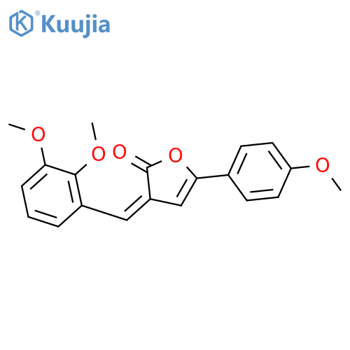 3-[(2,3-dimethoxyphenyl)methylidene]-5-(4-methoxyphenyl)furan-2-one structure
