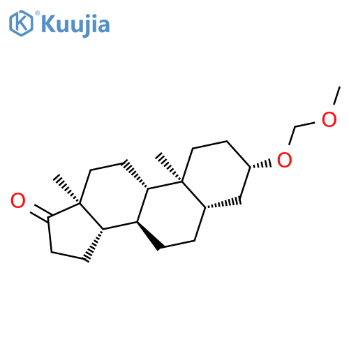 Androstan-17-one, 3-(methoxymethoxy)-, (3b,5a)- structure