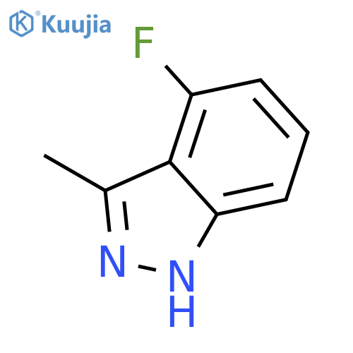 4-Fluoro-3-methyl-1H-indazole structure
