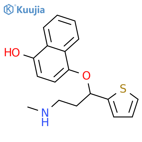 4-Hydroxy Duloxetine structure