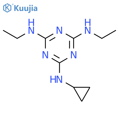 1,3,5-Triazine-2,4,6-triamine, N-cyclopropyl-N',N''-diethyl- structure