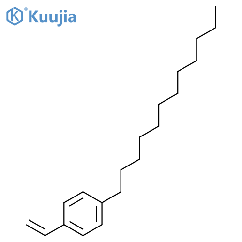 Benzene, 1-dodecyl-4-ethenyl- structure