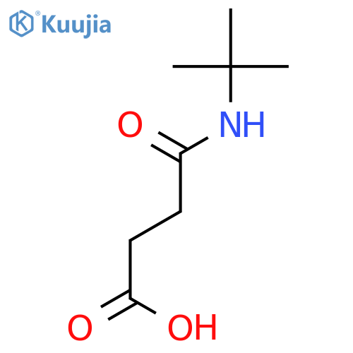 3-(tert-butylcarbamoyl)propanoic acid structure