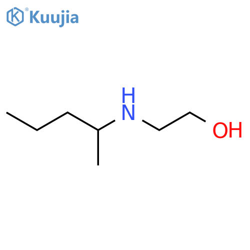 Ethanol,2-[(1-methylbutyl)amino]- structure