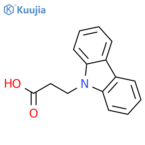 3-(9H-carbazol-9-yl)propanoic acid structure