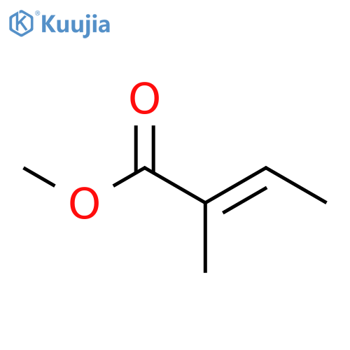 Methyl tiglate structure