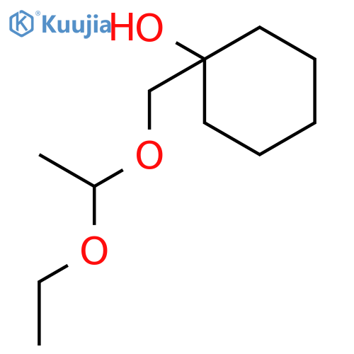 CYCLOHEXANOL, 1-[(1-ETHOXYETHOXY)METHYL]- structure