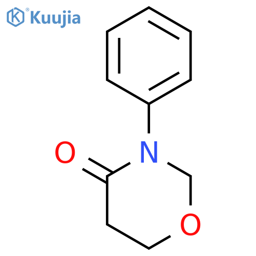 4H-1,3-Oxazin-4-one, tetrahydro-3-phenyl- structure