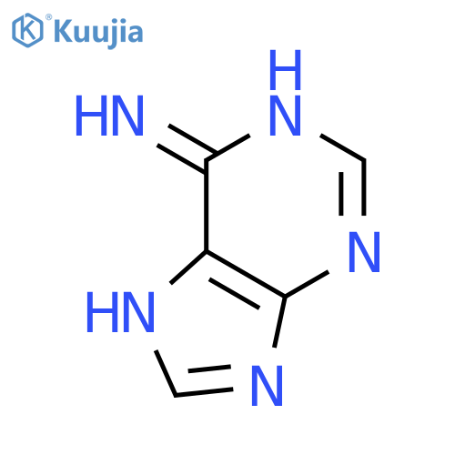 6H-Purin-6-imine, 1,7-dihydro- (9CI) structure