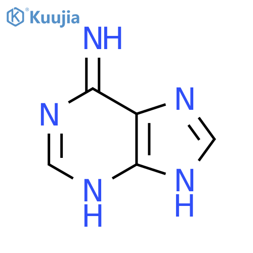 6H-Purin-6-imine, 3,9-dihydro- (9CI) structure