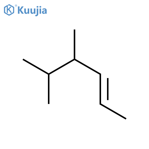 2-Hexene, 4,5-dimethyl-, (2E)- structure