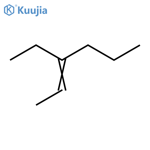 3-Ethylhex-2-ene structure