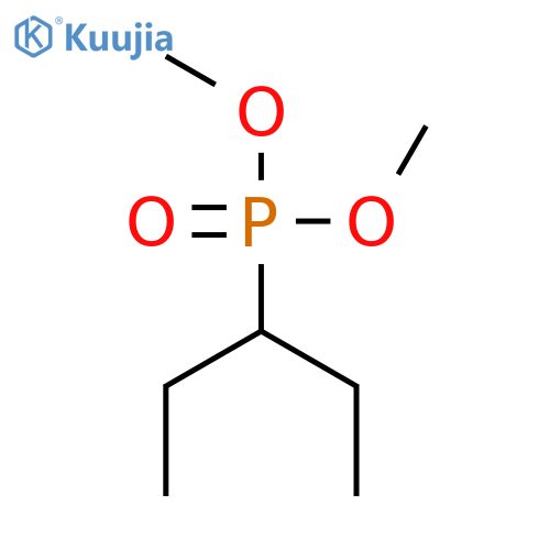 PHOSPHONIC ACID, (1-ETHYLPROPYL)-, DIMETHYL ESTER structure