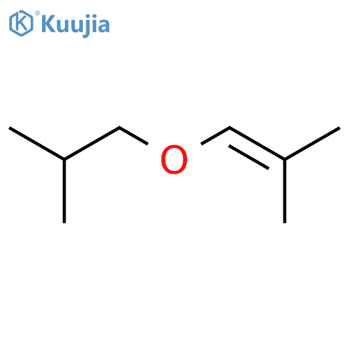 2-methyl-1-(2-methylprop-1-enoxy)propane structure
